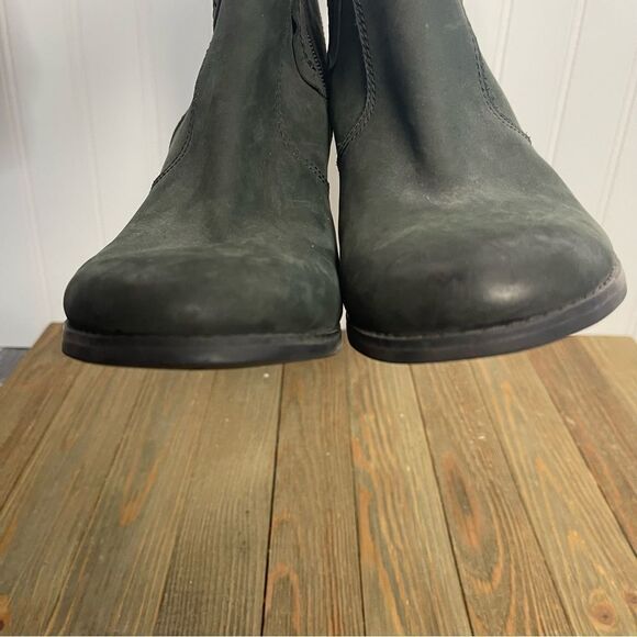 Clark’s Boots 9.5 Women Gray Black Suede Alpine Gale Comfort - Picture 6 of 13